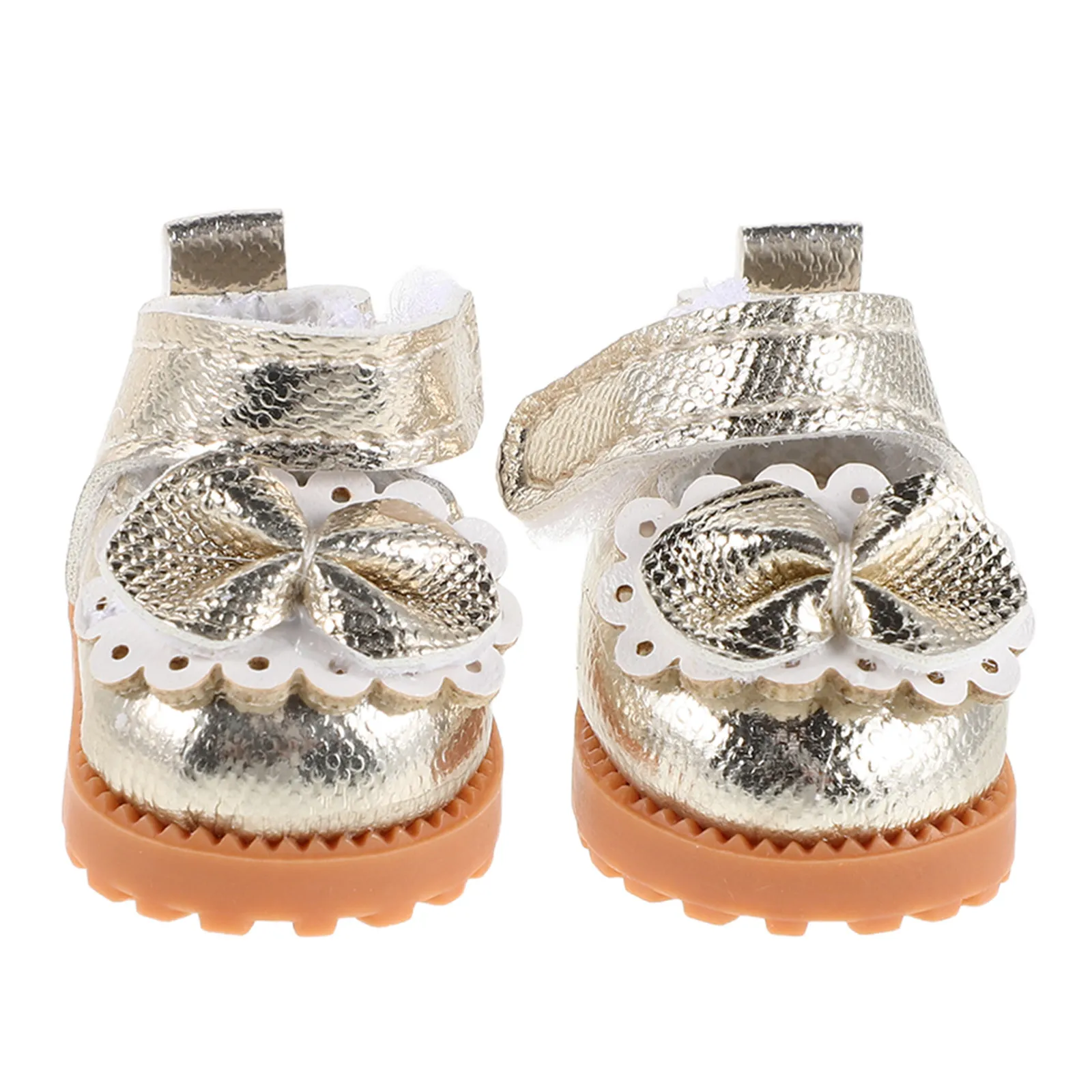 1 par de accesorios para zapatos de 17 cm, mini zapatos bonitos para disfrazarse, reemplazo de zapatos realistas