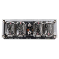 1pc IN12 Nixie Clock LED Lamp Tube Clock Glow Tube Clock Diy Retro Clock Module RGB Breathing Light Diy Electronic Kit