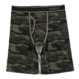 Herren -Front -Eröffnungskästen, Tarn -Baumwollshorts, sexy Männerunterwäsche, Familiensportshorts, 3 Stücke 12 Unterwäsche für Herren der Herren mit Blende vor - №6