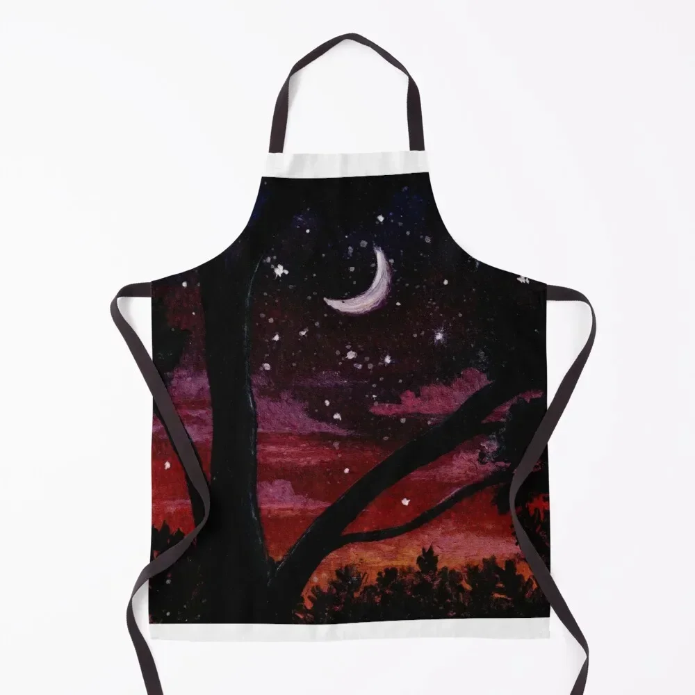 

Half Moon Night Apron cook wear Things For Kitchen Apron