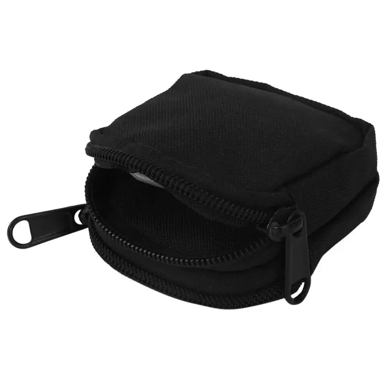 ABRT-3X Small Outdoor Pouch,Mini Purse Organizer Army Molle Gear Nylon EDC Utility Gadget Outdoor Waist Bag Cover(Black)