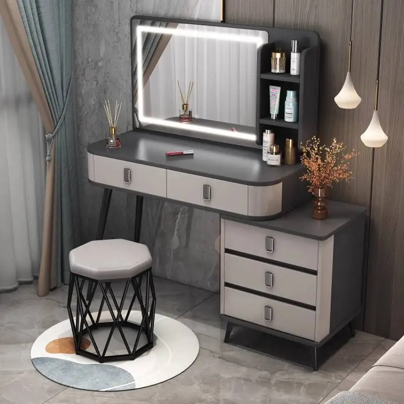 

Aesthetic Drawer Vanity Table Nordic Organiser Adult Cabinet Vanity Table Black Modern Coiffeuse De Chambre Furniture