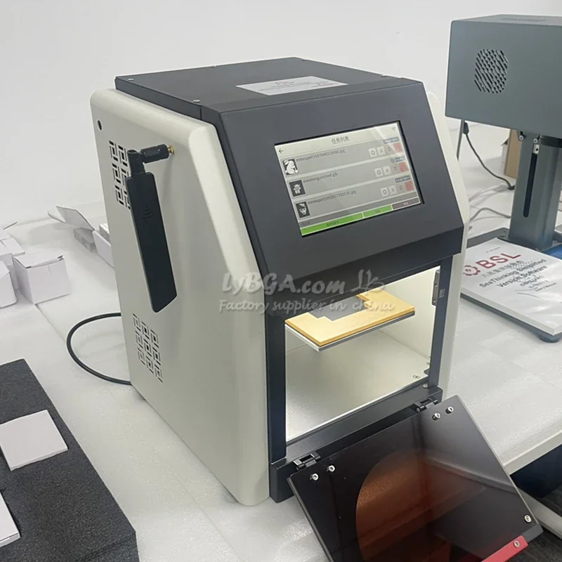 Mini Glass Crystal 2D/3D Green Light  Marking Engraving Machine Closed Type 1W Mobile Phone/Computer Air Cooling