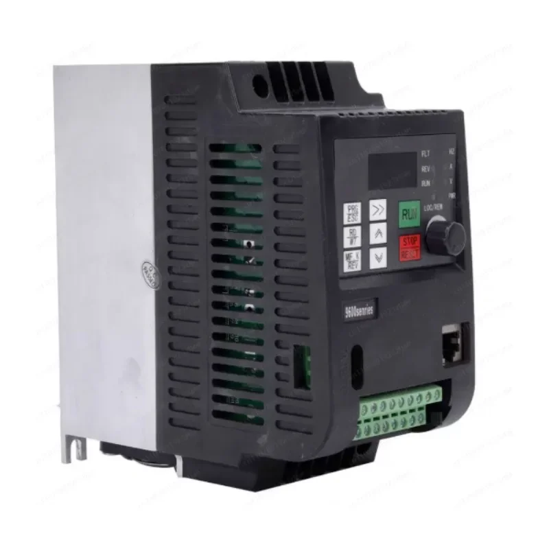 2.2KW Single to Three Phase VFD, 220V Input Variable Frequency Inverter for Motor Speed Control