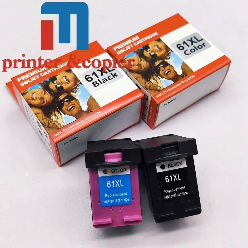 

61XL Compatible Ink Cartridge for HP61 for HP 61 XL Envy 4500 4502 5530 Deskjet 1050 2050 3050 3054 3000 1000 Printer