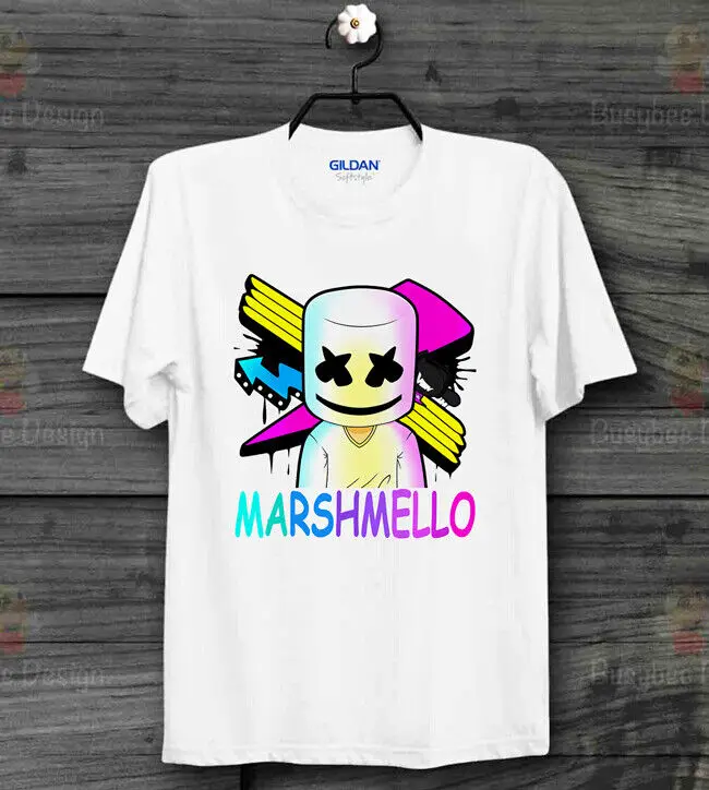 Dj Music Marshmellow Cool Ideal Gift Vintage Unisex T Shirt B523