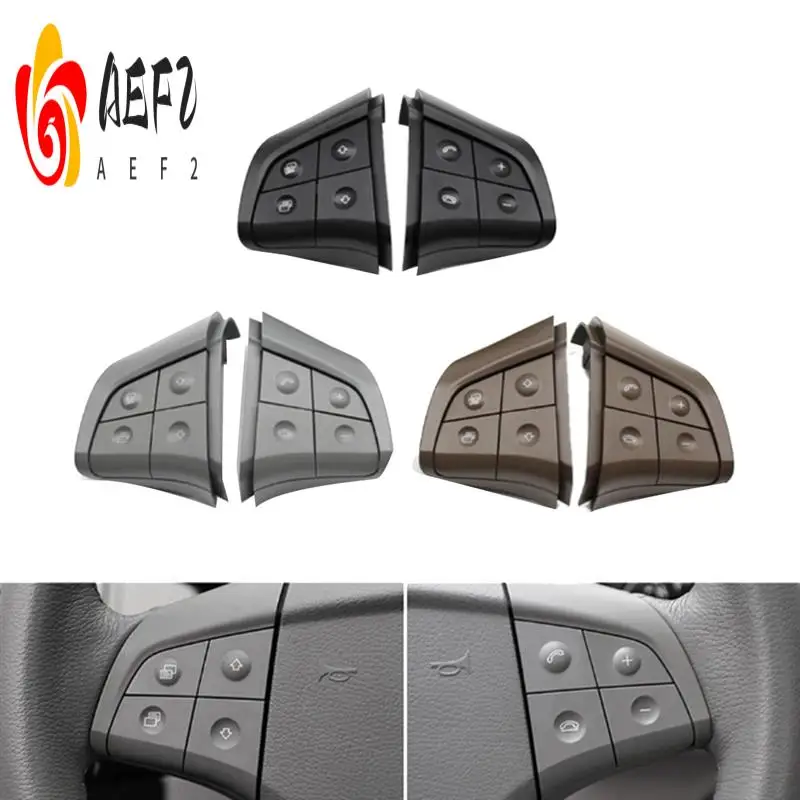 

AEF2-Car Steering Wheel Control Switch Button 4 Keys For Mercedes Benz W164 ML GL B/R-Class 2006-2009 W251 Master Knob