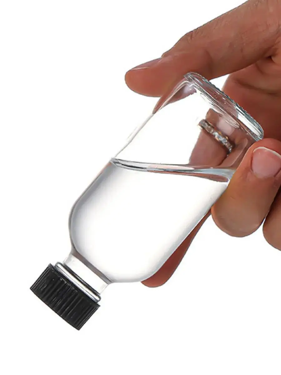 15ml 30ml 60ml 120ml 230ml 480ml AMBER Dram Glasflasche mit Schraubverschluss und Konus-Einlage, Trommelverschluss, Polycone-Kappen – Detail 1
