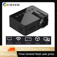 Home Mini Portable YT100 Mini Projector HD Wireless Mini Phone Supports 5V2A Mobile Power Supply for Outdoor Camping