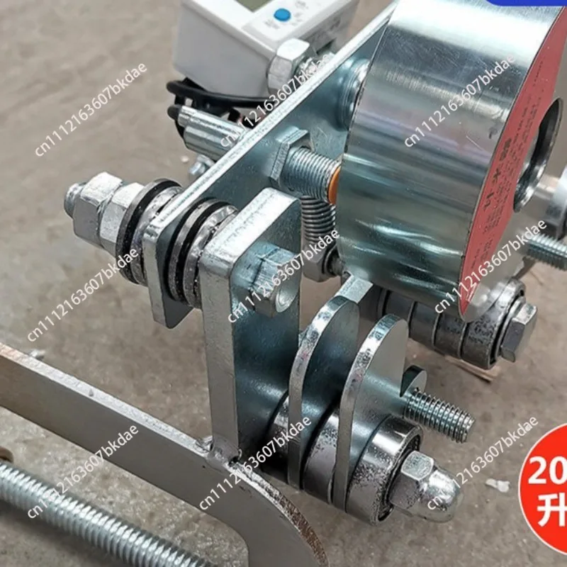 Digital Display Wheel Meter Counter Steel Wire Cable Rope Length Measuring Counter