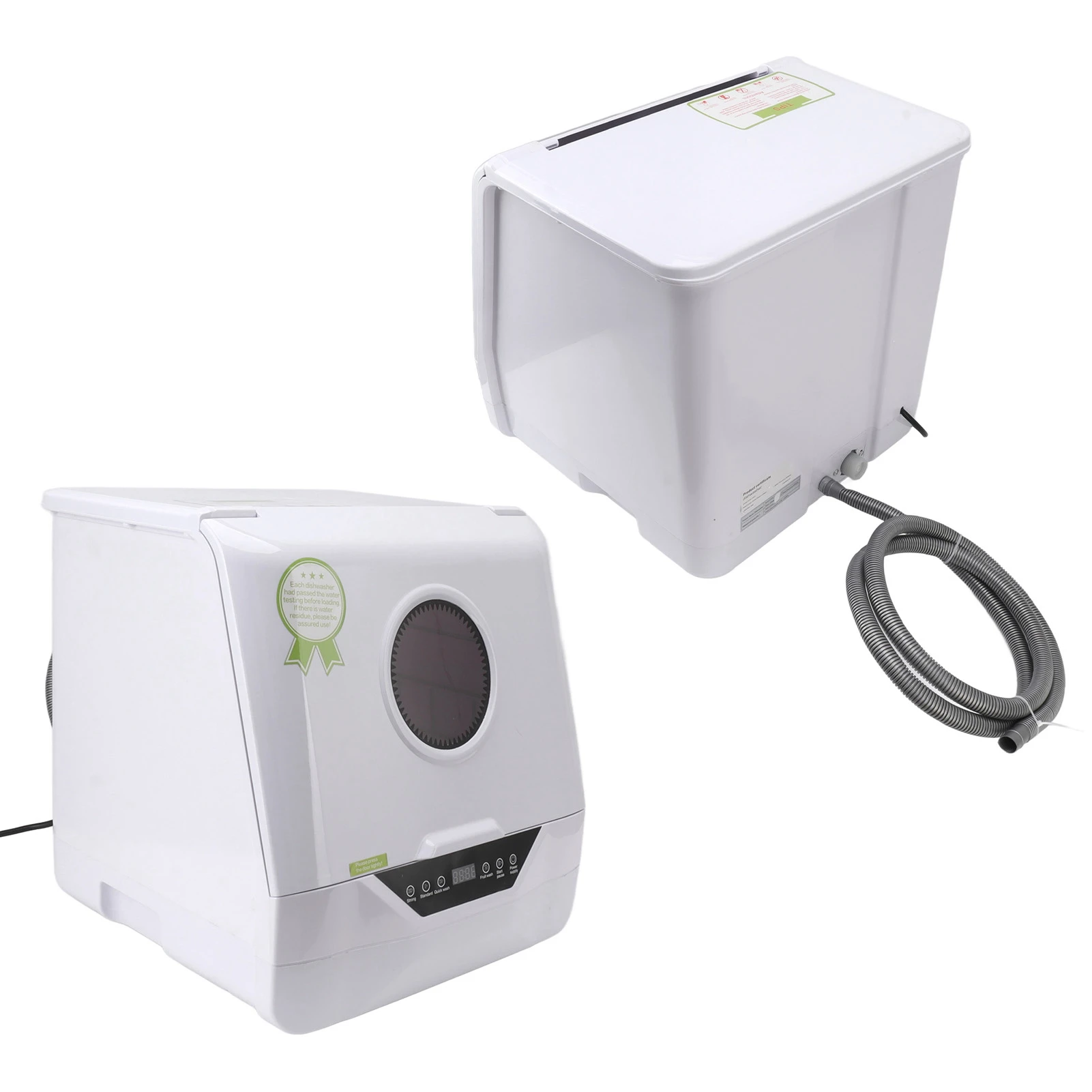 غسالة أطباق كونترتوب سعة كبيرة غسالة أطباق أوتوماتيكية مدمجة مانعة للتسرب 800 وات 72 ساعة تجفيف يدوم طويلاً للشقق