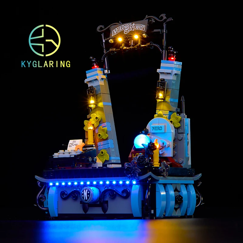 Kyglaring Light Kit For 76780 Wednesday Addams Figure Building Blocks LED Kit Toys (NOT Include the Model)