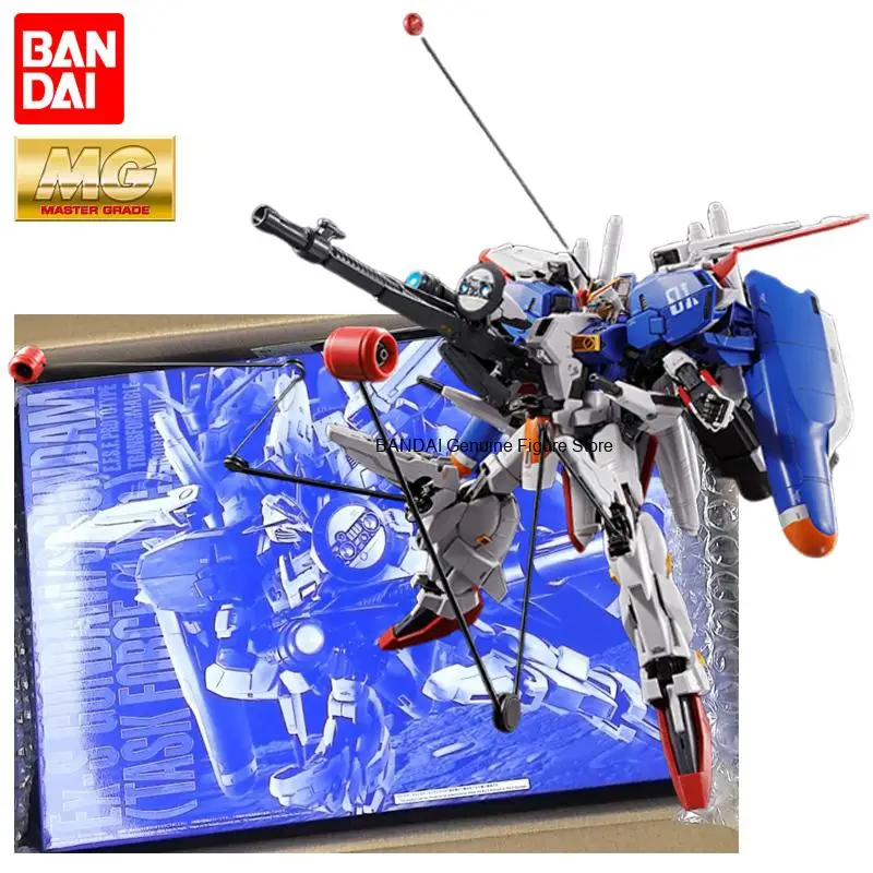 In Stock BANDAI PB LIMITED MG 1/100 MSA-0011 Ext Ex-S GUNDAM / MSA-0011 S GUNDAM (TASK FORCE  Ver.) AnimeFigure Assembly Toy
