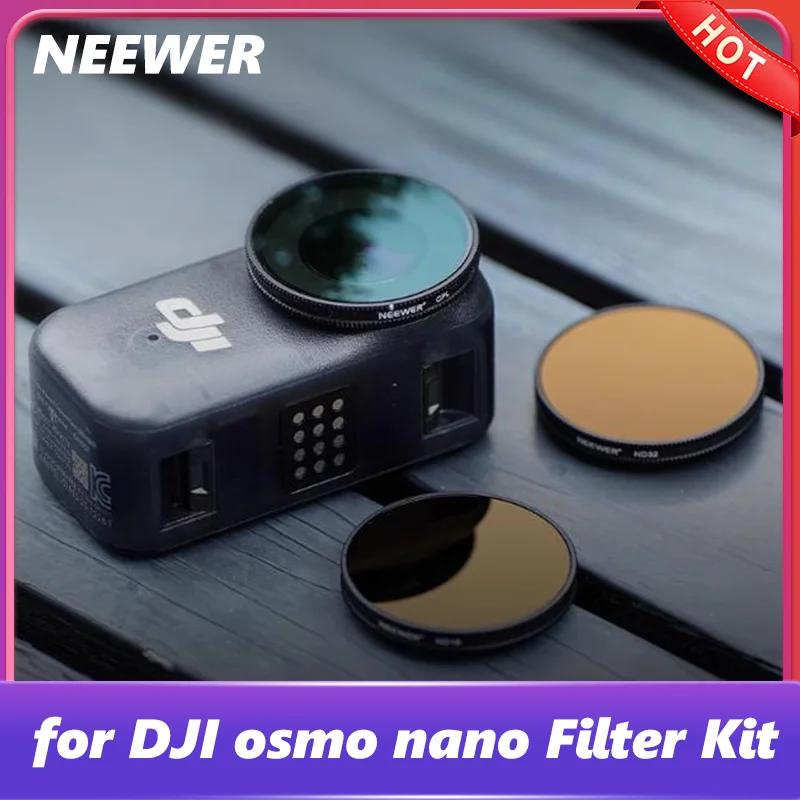 

Комплект фильтров для нового уровня для DJI Osmo Nano ND8/16/32/64 UV CPL, поляризационное зеркало, аксессуары для экшн-камеры для фотосъемки на открытом воздухе