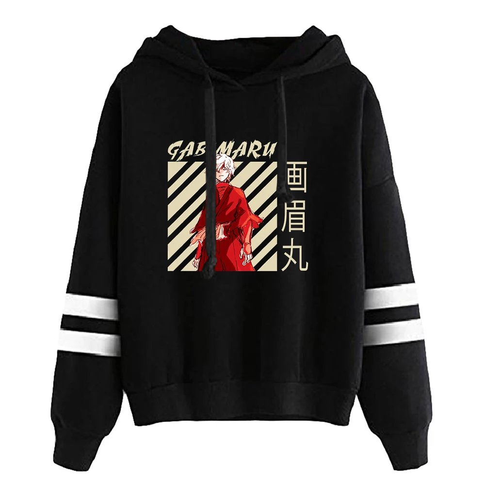 

2026 Hell's Paradise Jigokuraku Anime Unisex Pocketless Parallel Bars Sleeve Sweatshirts Women Men Hoodie Japan Anime Clothes