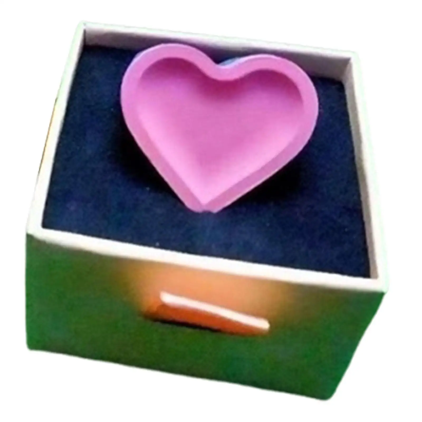 

Billiard Cue Chalk Heart Shaped Grip Support Accessories Gift Cue Stick Compact Chalk for Billiards Snooker Pool Tournament Home
