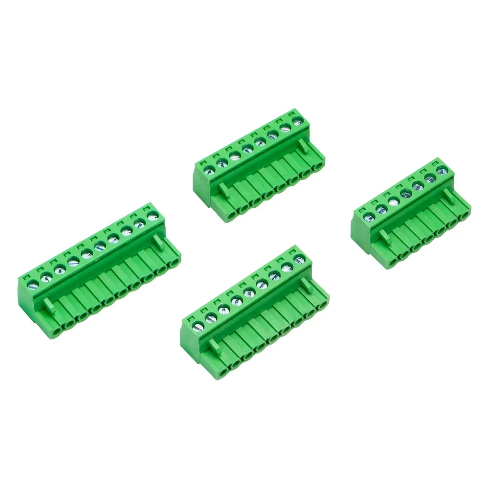 10Pcs 2EDGK 5.08mm Header Socket PlUG-IN Terminal Blocks Screw Type PCB Male Connectors 2P 3P 4P 5P 6P 7P 8P 9P 10P