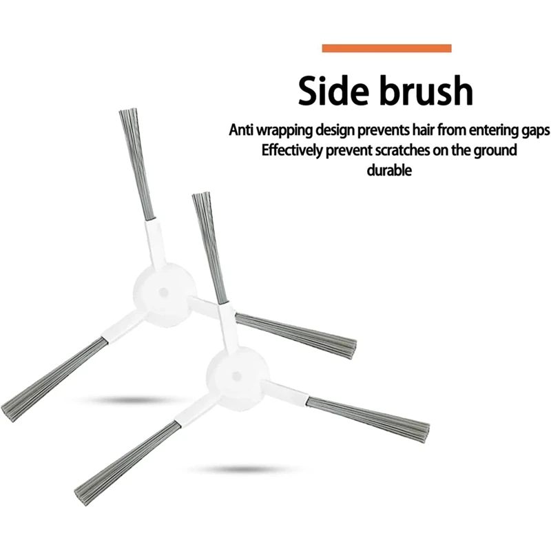 YCOC-repuesto para Robot aspirador Xiaomi S20 Plus S20 +, piezas B108GL, Cepillo Lateral principal, filtro Hepa, paño de mopa