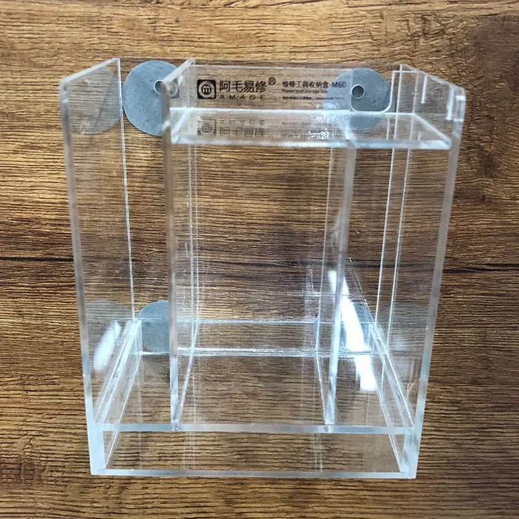 Suit to AMAOE M60 mobile phone repair tool storage box/steel mesh/screwdriver/tweezers and other tools storage and sorting