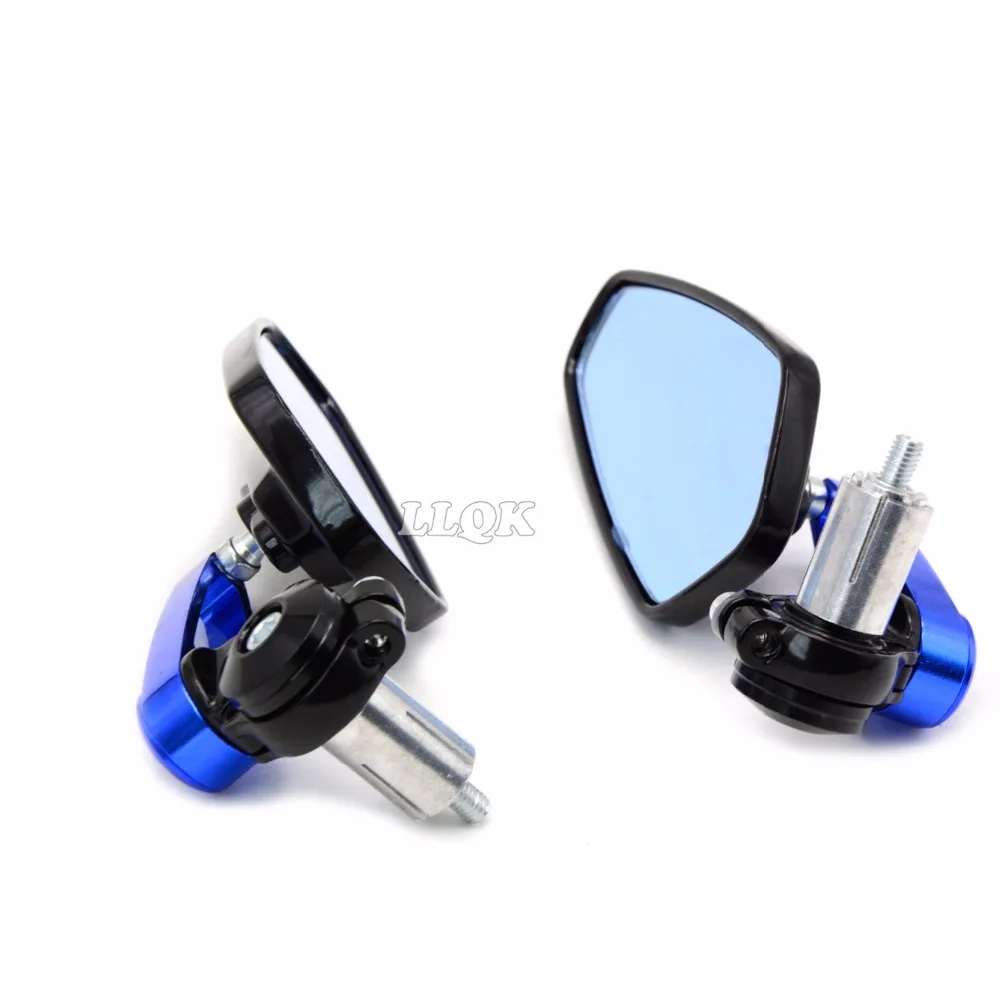 مرآة الرؤية الخلفية للدراجة النارية ، مقبض مرآة نهاية القضيب ، تناسب بي ام دبليو F800R ، F800S ، G650GS ، K1200 GT ، 7 in ، 8 in ، 22 art ، جديدة