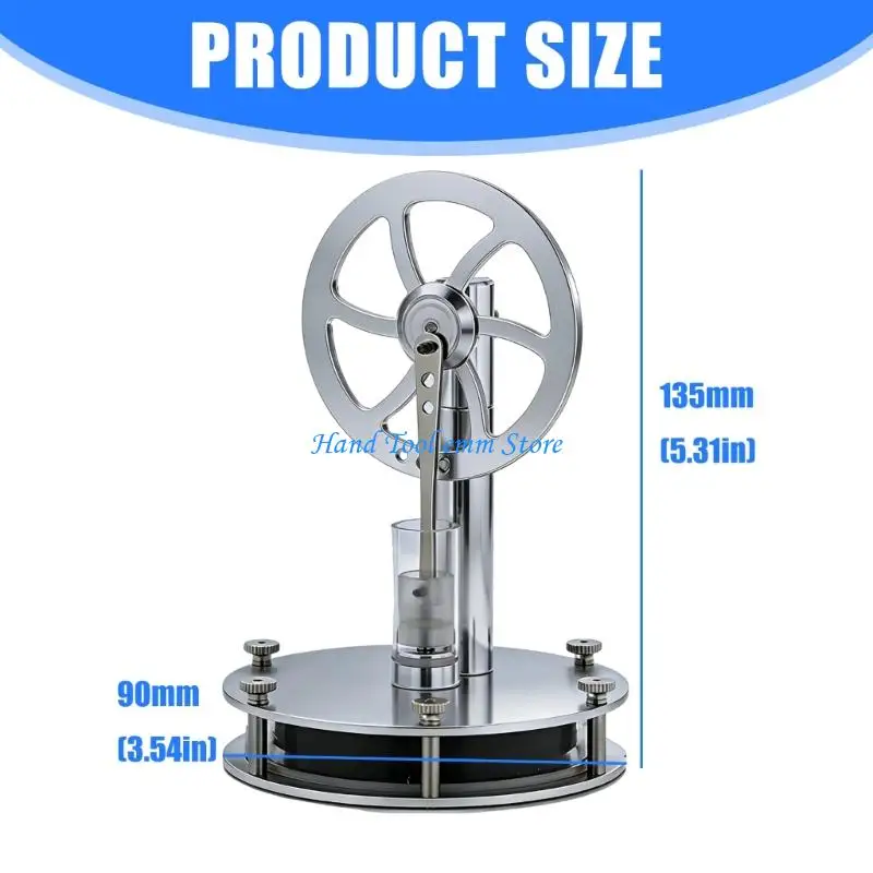 Picture 7: H37F Stirling Engine Model Low Temperature Difference Teaching Tool For School Labs