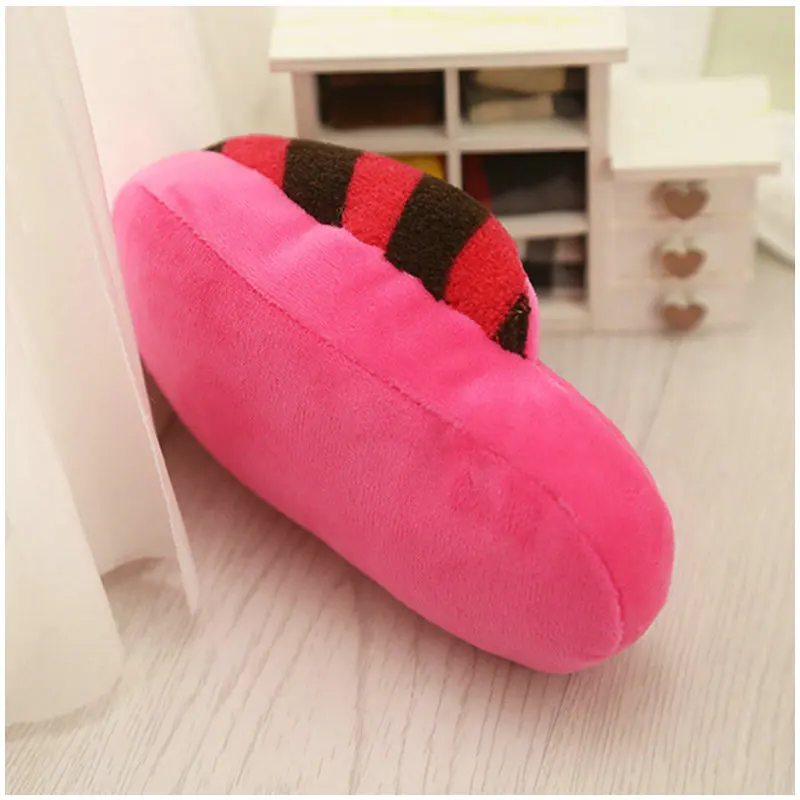 Dog Toy Pet Dog Plush Toy Sounding Toys Teeth-resistant Dog Toy Love Slippers Pet Supplies Dog Toys for Small Dogs Pet Toys