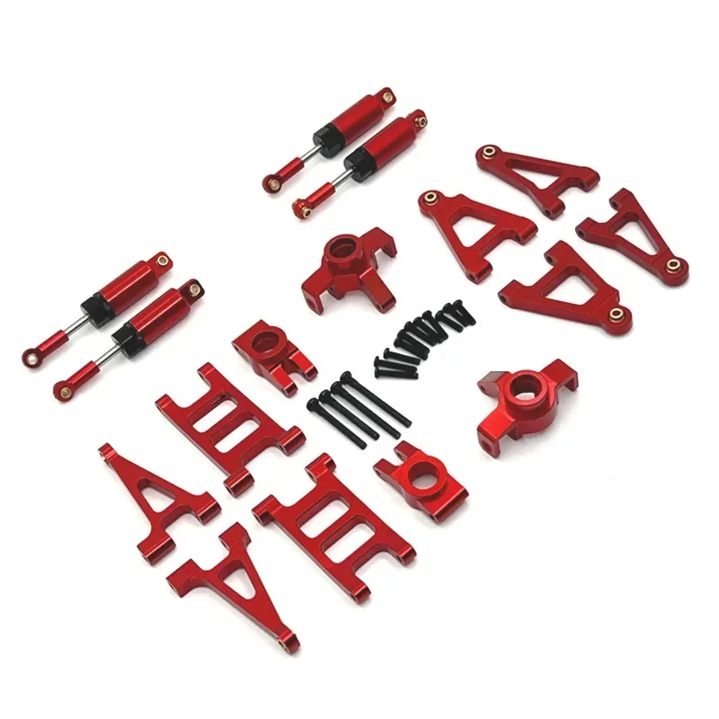 

MJX 14301 14302 14303 1/14 4WD RC Metal upgrade parts Shock absorber Steering tie rod
