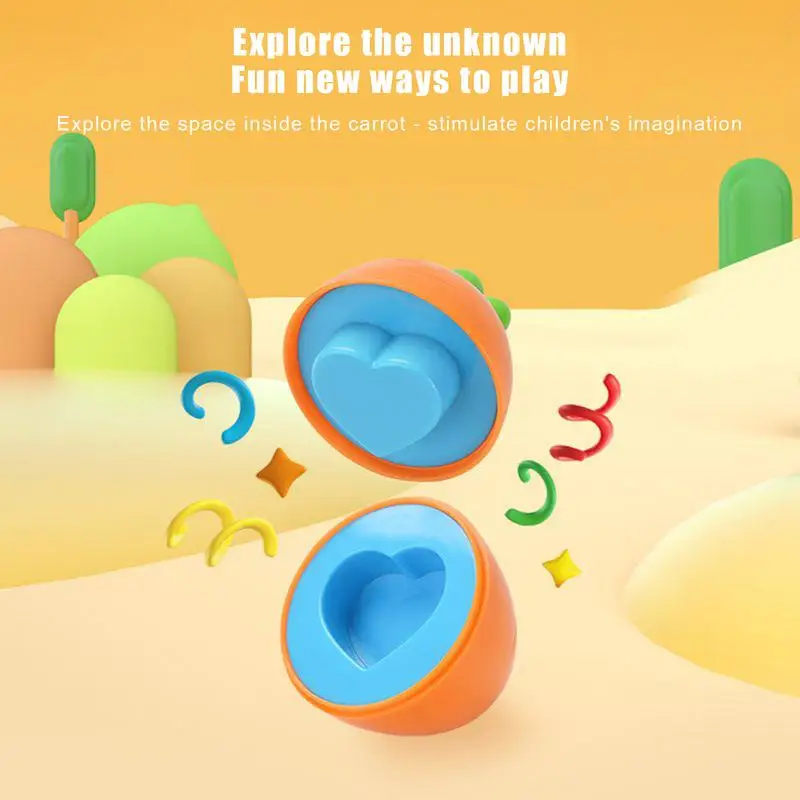 Eivorm Matching Game Vorm Sorter Kleurherkenning Speelgoed Gladde kinderen Brain Teaser Vroeg leren Spel Vaardigheidsontwikkeling Voor