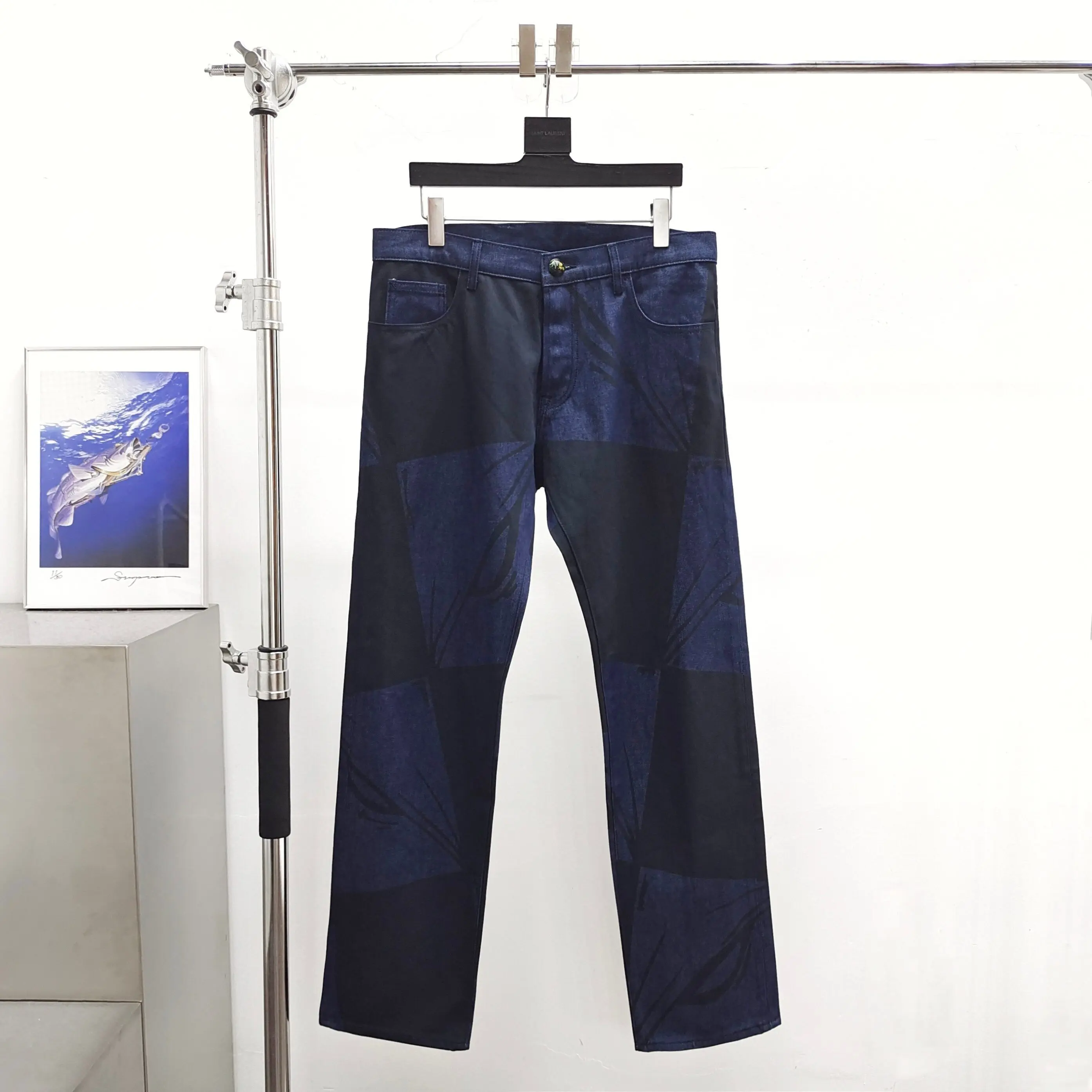 Matty Boy Anti Promo Blue and Black Jeans