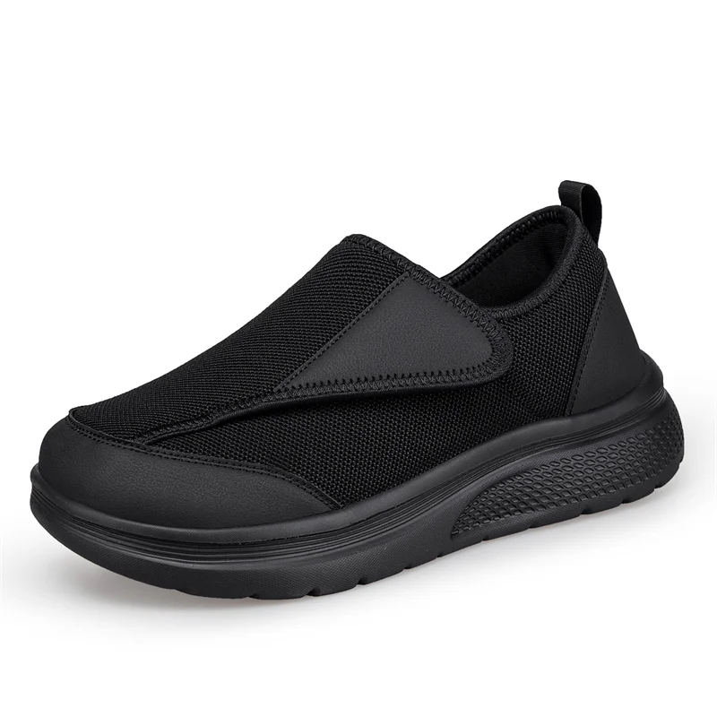 New Wide Toe Men Barefoot Shoes Orthopedics Wide Feet Swollen Shoes Comfortable Diabetic Shoes Walking Shoes Men's Shoes