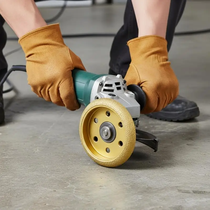 

Круг шлифовальный 75 мм для обработки кромки мрамора, гранита, камня, римский диск с пазами, повышенная режущая способность для ручного или машинного использования