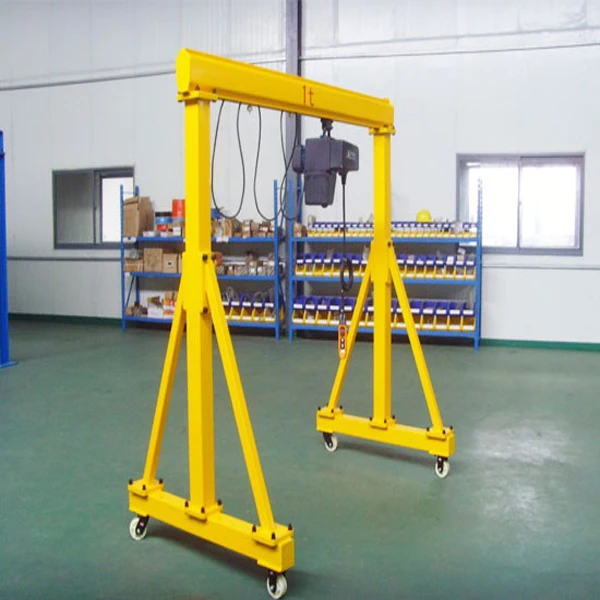 Top Quality Portable Wireless Remote Control Outdoor Gantry Crane 1ton 2ton 3ton 5ton