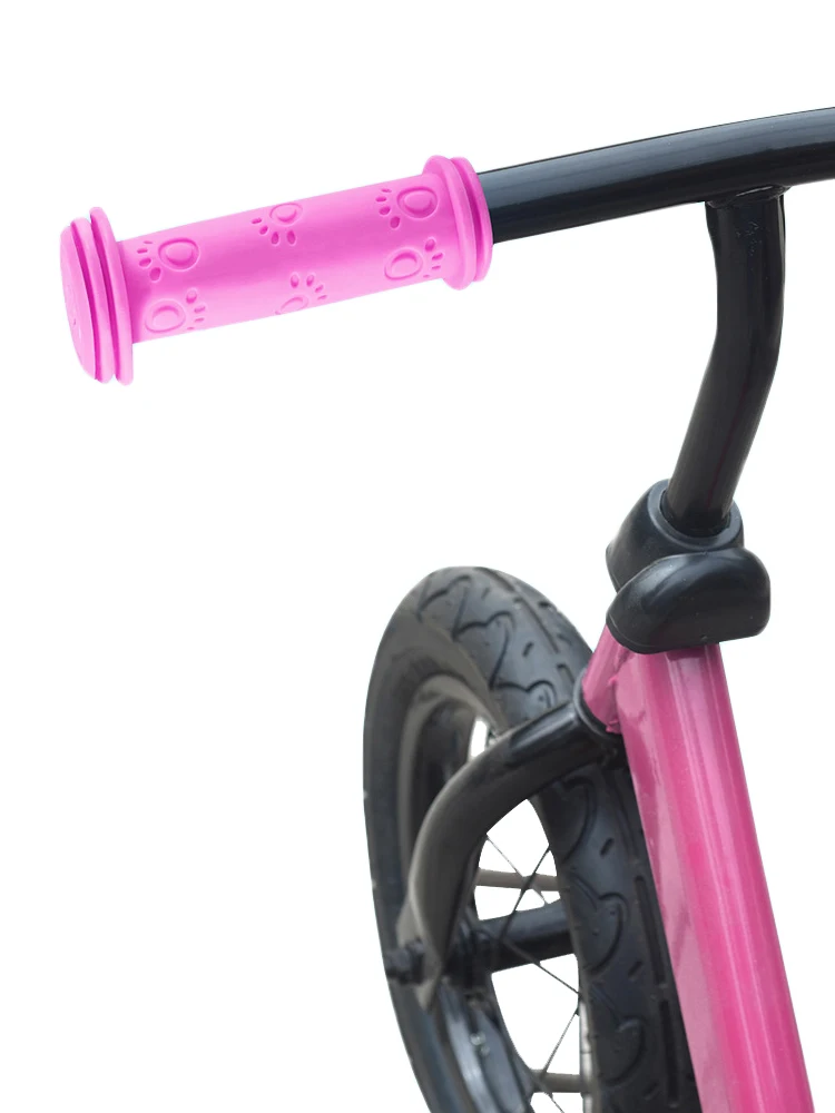 1 paire de poignées de guidon de vélo en caoutchouc 22MM anti-dérapant enfant enfants vélo guidon de cyclisme enfants Tricycle Scooter accessoires