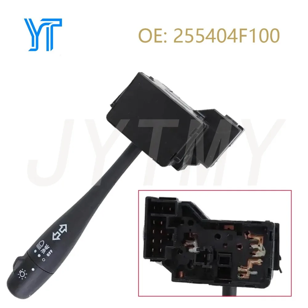 255404F100 Car Accessories For Nissan Micra II Primera Serena Terrano II Headlight Fog Light Steering Column Turn Signal Switch