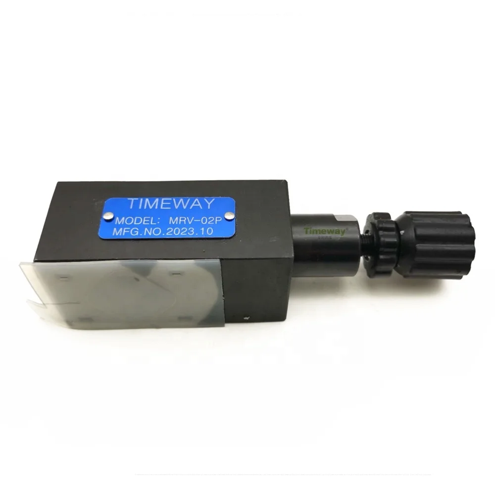 

TIMEWAY MRV-02P Pressure Sandwich Check Valve Hydraulic Modular Relief Valves