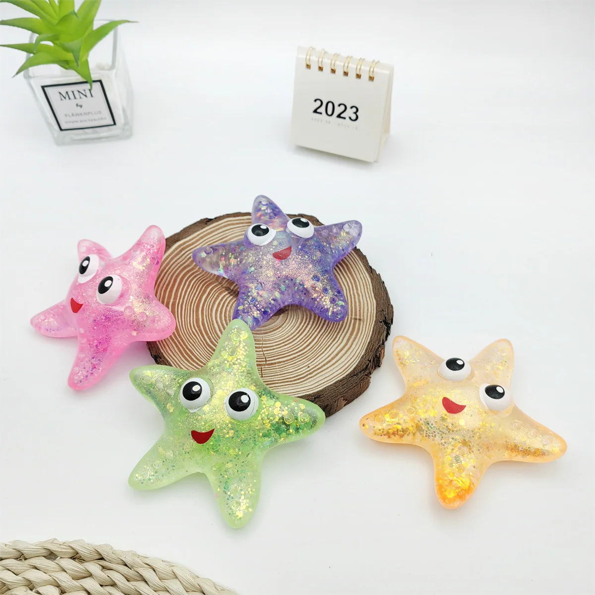 2024 animali marini conchiglie di stelle Marine decompressione Funny Silly Mallards granchi palline di maltosio spremere Squishy giocattolo regalo