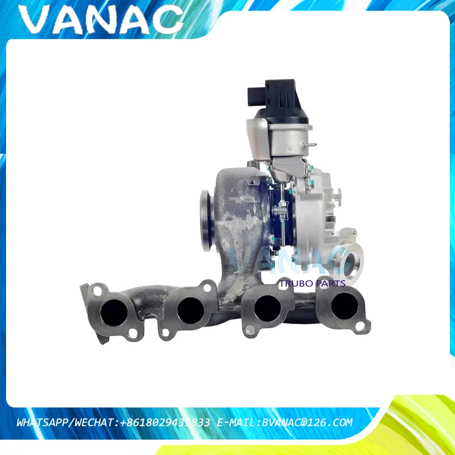 

BV43 Turbocharger 03L253019A for Volkswagn Tiguan Golf CBAA 53039880205 03L253056A
