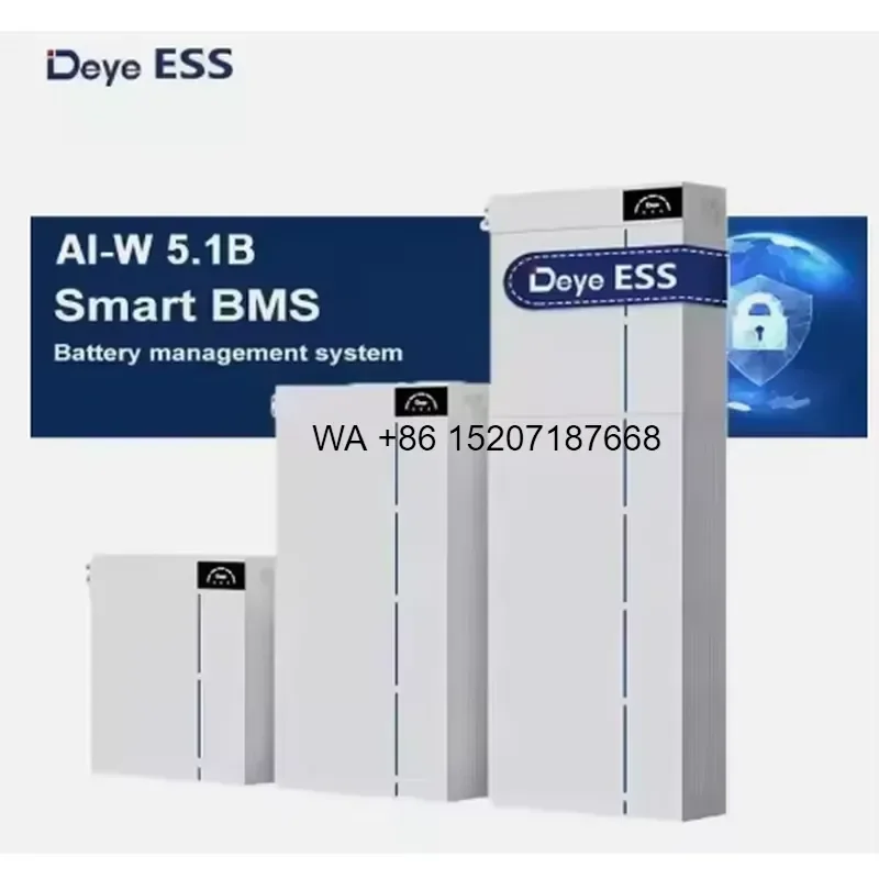 Wmwmnu for AI-W5.1-ESS 10kw All in One Energy Storage System Lifepo4 Battery for AI-W5.1-B-ESS Leading Solar Power Storage