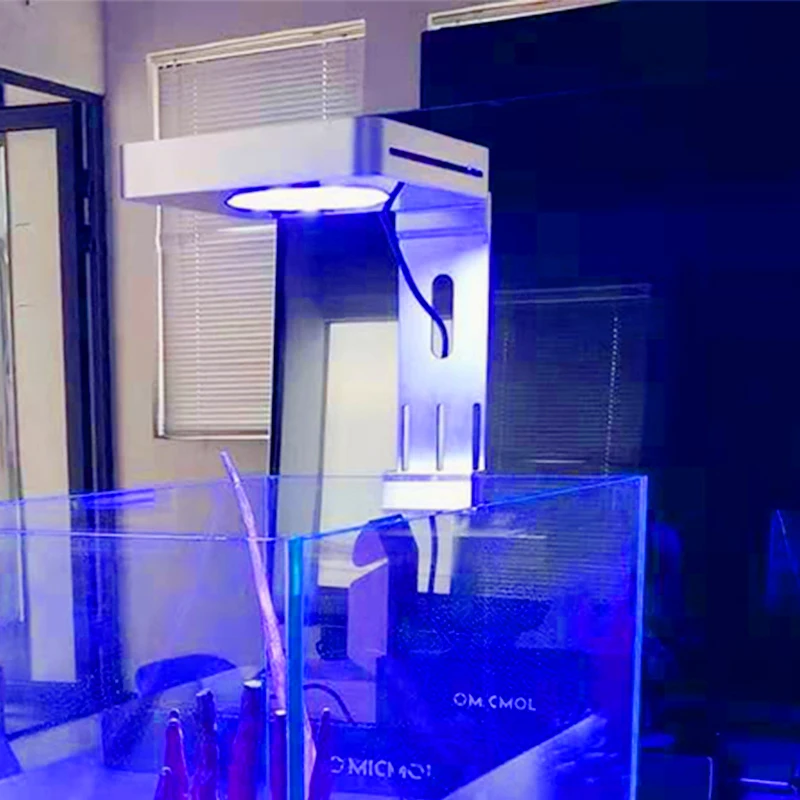 MicMol New Design 4 Channel Adjust WiFi App Control  UV Lighting Reef Led For  Marine Aquarium