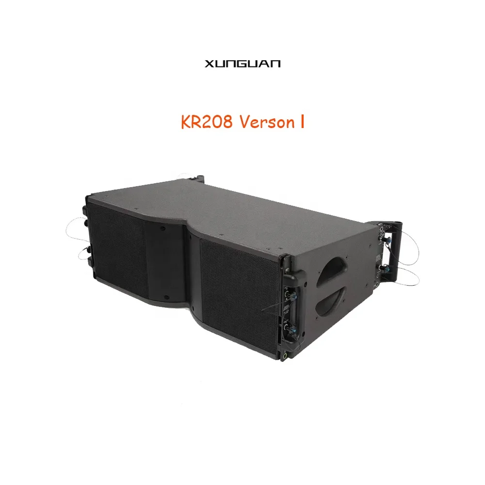 Acoustic KA208 High Quality Dual 8 Inch Line Array Speaker For Church Sound System Equipment