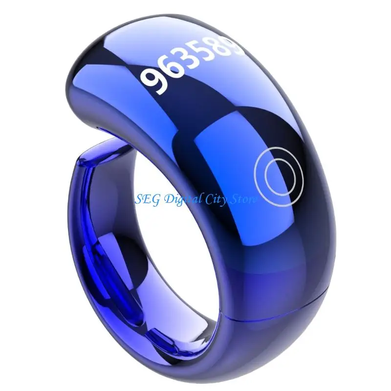 

U75B Electronic Prayer Counter Rings With 5 Replaceable Rings Fitness Tracking APP Synchronization Waterproof Design Daily