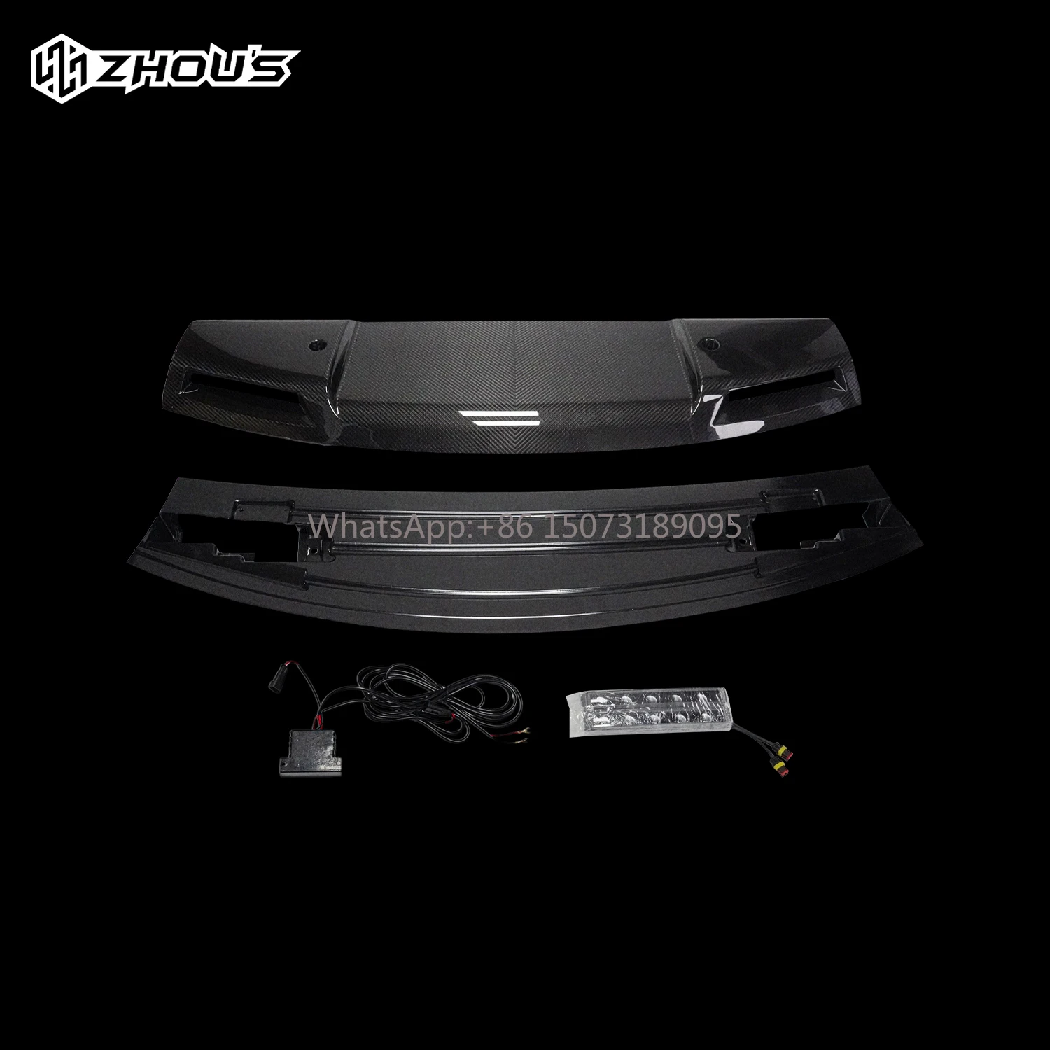 

4X4 детали кузова, светодиодный светильник на крышу, передний спойлер на крышу, светодиодный светильник на крышу автомобиля для Land Rover Defender 110, детали