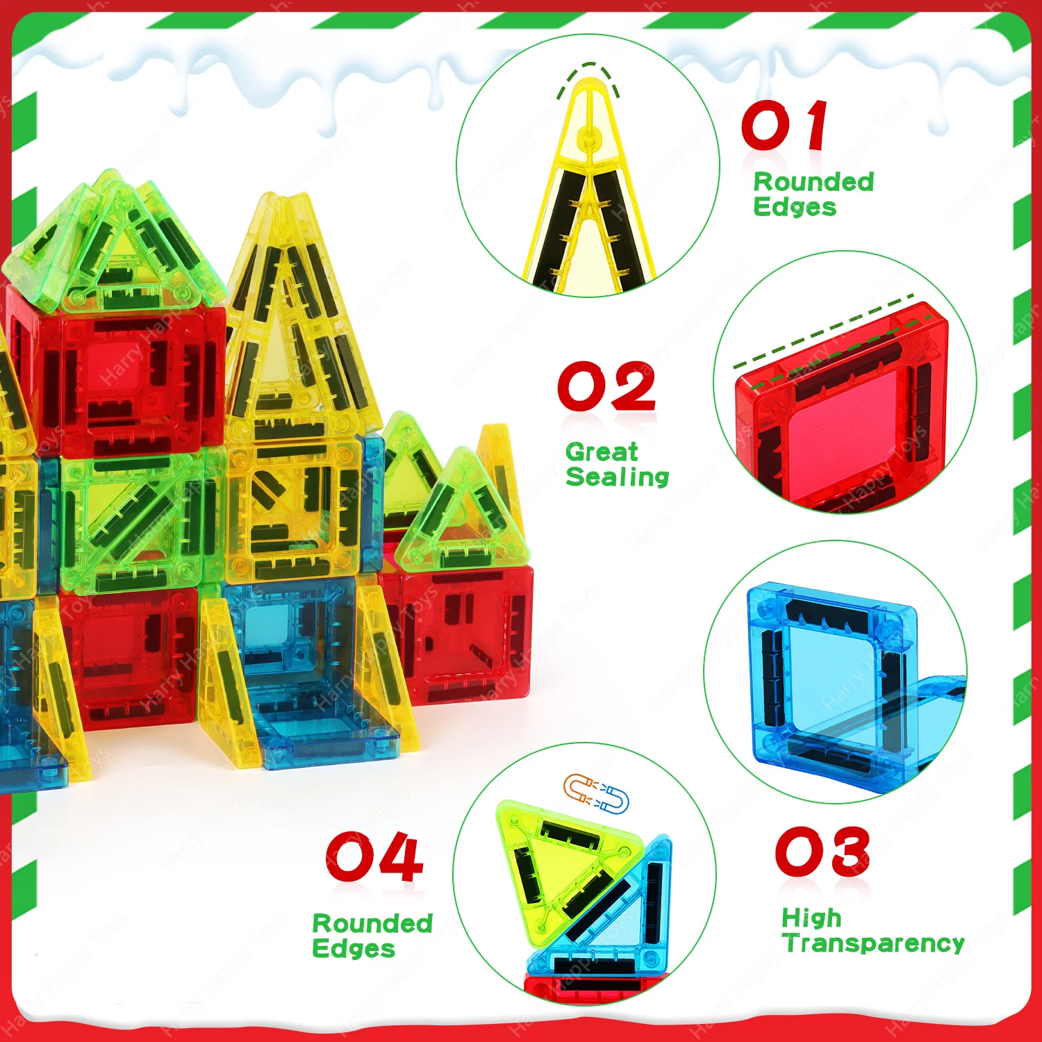 26/42 szt. Mini Magnetyczne Klocki Konstrukcyjne Magnetyczne Płytki Puzzle Zabawka do Składania, Przenośne Magnetyczne Klocki Małego Rozmiaru, Do Użytku Wszędzie