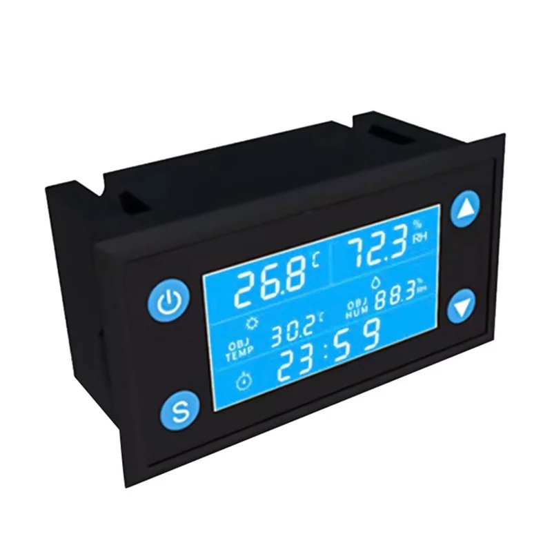 N82R W1212 Digital Temperature Humidity Controller Timer SHT20 Sensor Probe For Incubator Aquarium Thermostat Humidistat