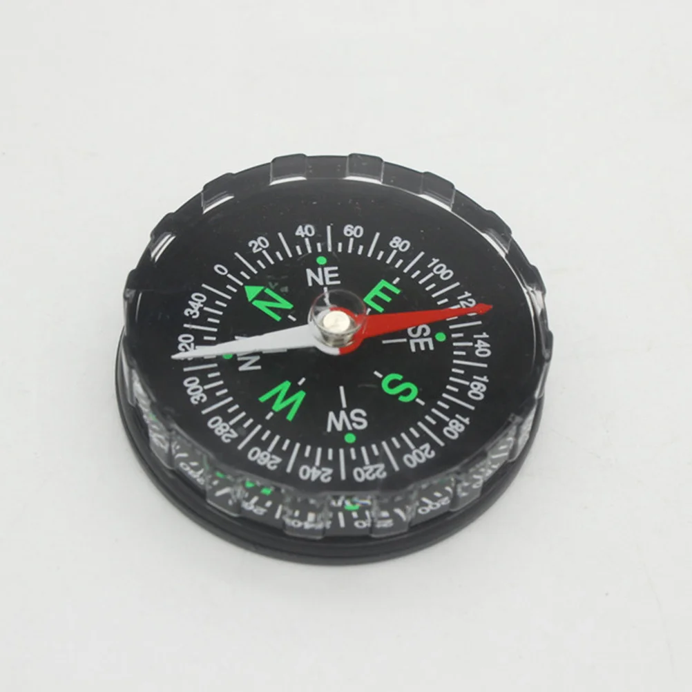 

5Pcs Compass High Precision Direction Finder Clear Dial with Magnifier Sighting Line for Outdoor Activities Camping Hiking Gear