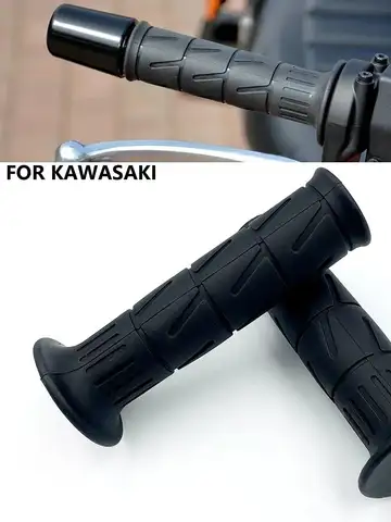 For Kawasaki Ninja ZX-6R ZX6R ZX-7R ZX-9R ZX-10R Ninja300/250 ER6N/F Handle Bar Motorbike Hand Grips Handlebar Grip Anti-Skid