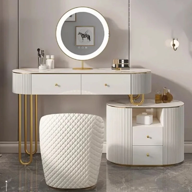 

Mirrors Salon Dressing Table Mirror Bedroom Makeup Drawer Dressing Table Sets Nordic Modern Vanity Comoda Pra Quarto Furniture