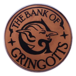 HxxP Wizarding World The Bank of Gringottts Enamel Lapel Pin Badge Brooch Backpack Decoration Jewelry