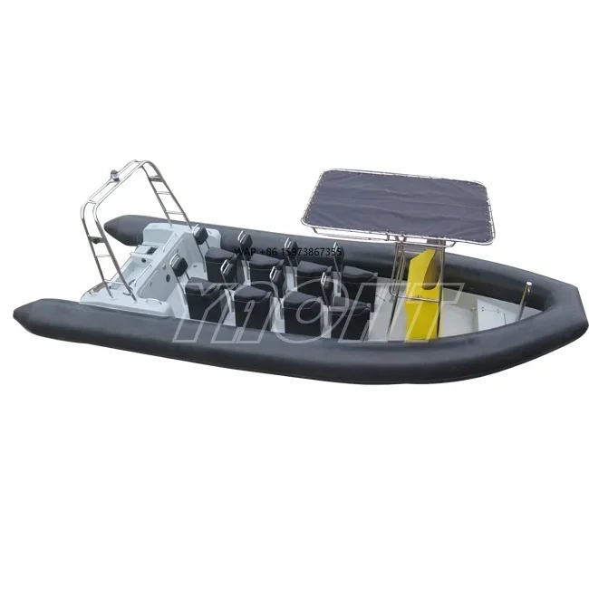 Turkey 16 Passenger Fiberglass RIB 760 Hypalon Rescue Inflatable Boats