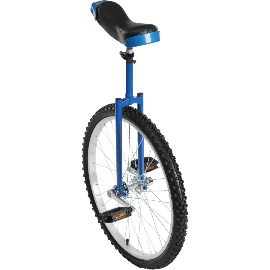 

Outdoor Wheel Unicycle 16Inch/24Inch One Wheel Bike Adjustable Seat Exercise Bicycle for 7-60 Years Old Outdoor Sports Fitness